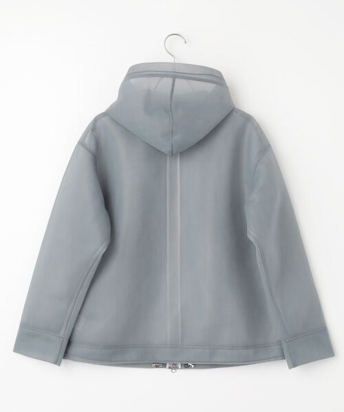 LOGEMENT DE CLAIRE / ロジュモンドクレール その他アウター | シースルージップアップパーカー | 詳細1