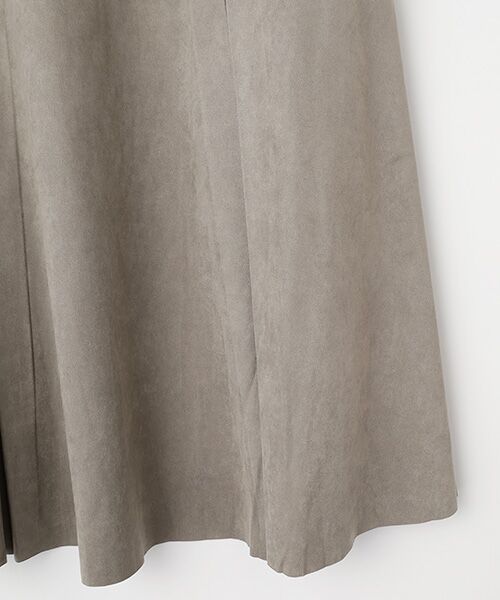 LOGEMENT DE CLAIRE / ロジュモンドクレール ロング・マキシ丈スカート | 【LOURMARIN】タックフレアーナロースカート | 詳細3