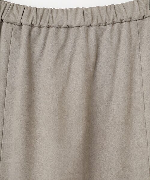 LOGEMENT DE CLAIRE / ロジュモンドクレール ロング・マキシ丈スカート | 【LOURMARIN】タックフレアーナロースカート | 詳細5