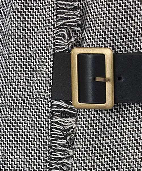 LOGEMENT DE CLAIRE / ロジュモンドクレール ロング・マキシ丈スカート | 【LOURMARIN】ラップ風プリーツスカート | 詳細6