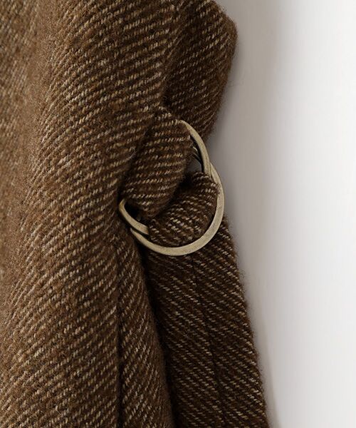 LOGEMENT DE CLAIRE / ロジュモンドクレール ベスト | 【LOURMARIN】ベルト付きロングジレ | 詳細6