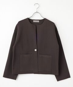 LOGEMENT DE CLAIRE / ロジュモンドクレール カーディガン・ボレロ | ラウンドネックカーディガン