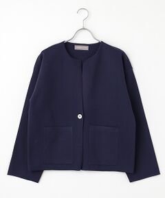 LOGEMENT DE CLAIRE / ロジュモンドクレール カーディガン・ボレロ | ラウンドネックカーディガン