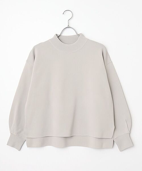 LOGEMENT DE CLAIRE / ロジュモンドクレール カットソー | モックネックプルオーバー＆ロングニットスカートSET | 詳細1