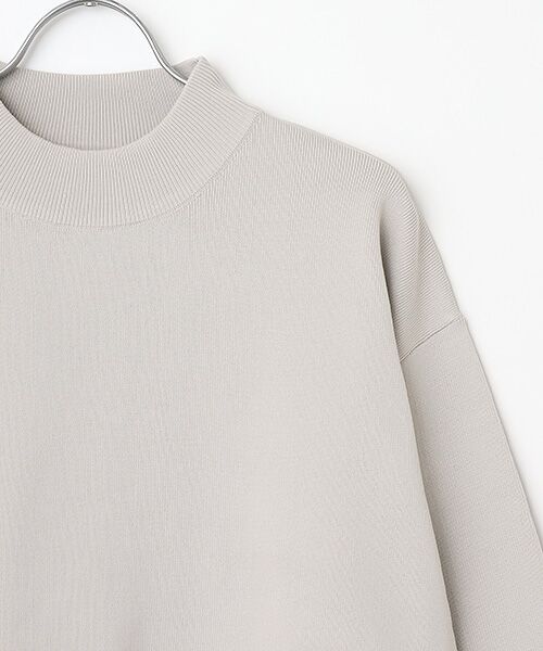 LOGEMENT DE CLAIRE / ロジュモンドクレール カットソー | モックネックプルオーバー＆ロングニットスカートSET | 詳細3
