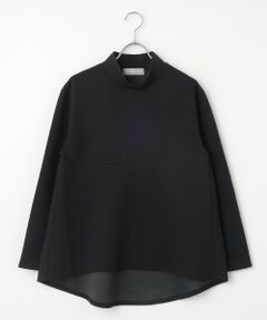 LOGEMENT DE CLAIRE / ロジュモンドクレール カットソー | ハイネックペプラムカットプルオーバー