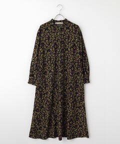 LOGEMENT DE CLAIRE / ロジュモンドクレール ロング・マキシ丈ワンピース | 【ボタニカルプリントシャツワンピース】