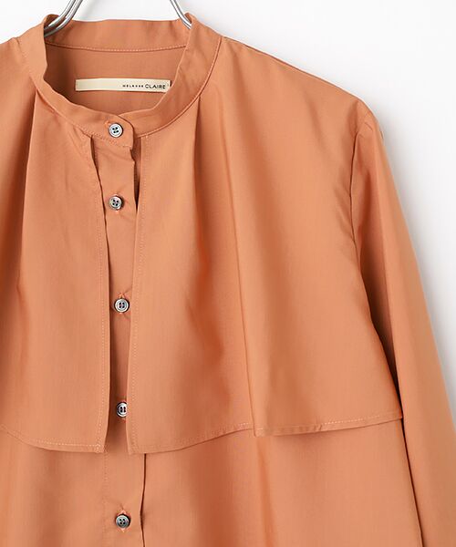 LOGEMENT DE CLAIRE / ロジュモンドクレール シャツ・ブラウス | 【エステルモダールブロードケープシャツブラウス】 | 詳細3