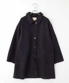 LOGEMENT DE CLAIRE / ロジュモンドクレール その他アウター | 【ウールブークレーステンカラーミドルコート】