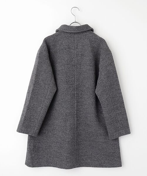 LOGEMENT DE CLAIRE / ロジュモンドクレール その他アウター | 【ウールブークレーステンカラーミドルコート】 | 詳細1