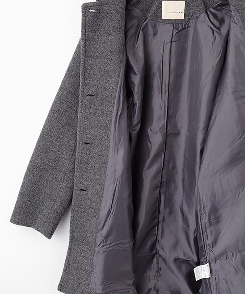 LOGEMENT DE CLAIRE / ロジュモンドクレール その他アウター | 【ウールブークレーステンカラーミドルコート】 | 詳細5
