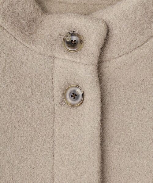 LOGEMENT DE CLAIRE / ロジュモンドクレール その他アウター | 【ウールミックスヘアリースタンドコート】 | 詳細2