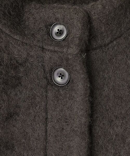 LOGEMENT DE CLAIRE / ロジュモンドクレール その他アウター | 【ウールミックスヘアリースタンドコート】 | 詳細7