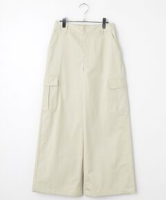 LOGEMENT DE CLAIRE / ロジュモンドクレール カーゴパンツ | 【コットンナイロンストレッチツイルカーゴパンツ】