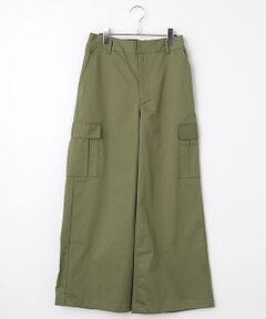 LOGEMENT DE CLAIRE / ロジュモンドクレール カーゴパンツ | 【コットンナイロンストレッチツイルカーゴパンツ】
