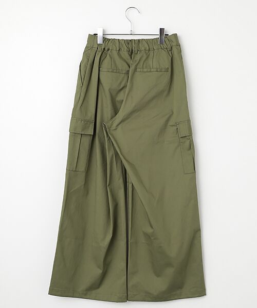 LOGEMENT DE CLAIRE / ロジュモンドクレール カーゴパンツ | 【コットンナイロンストレッチツイルカーゴパンツ】 | 詳細2