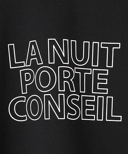 LOGEMENT DE CLAIRE / ロジュモンドクレール Tシャツ | 【ミニ裏毛ロゴPTロングスリーブTシャツ】 | 詳細2