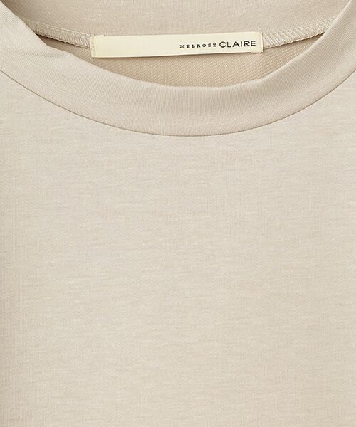 LOGEMENT DE CLAIRE / ロジュモンドクレール カットソー | 【ミニ裏毛＋ファブリックプルオーバー】 | 詳細1