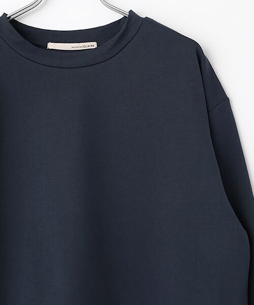 LOGEMENT DE CLAIRE / ロジュモンドクレール カットソー | 【ミニ裏毛＋ファブリックプルオーバー】 | 詳細3