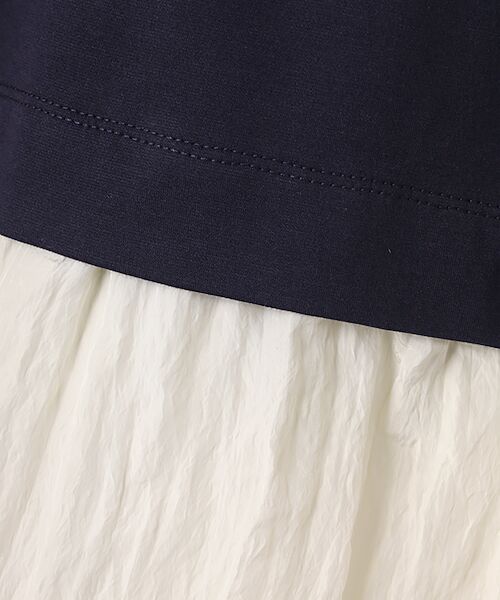 LOGEMENT DE CLAIRE / ロジュモンドクレール カットソー | 【異素材ドッキングプルオーバー】 | 詳細5