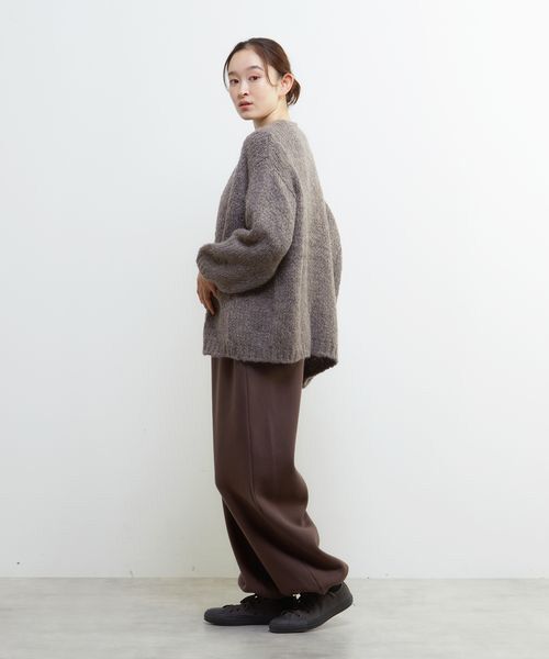 LOGEMENT DE CLAIRE / ロジュモンドクレール カーディガン・ボレロ | 《別注》【TRICOTS JEAN MARC/トリコット・ジーン・ マルク】モヘアニットカーディガン | 詳細5