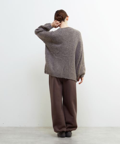 LOGEMENT DE CLAIRE / ロジュモンドクレール カーディガン・ボレロ | 《別注》【TRICOTS JEAN MARC/トリコット・ジーン・ マルク】モヘアニットカーディガン | 詳細6