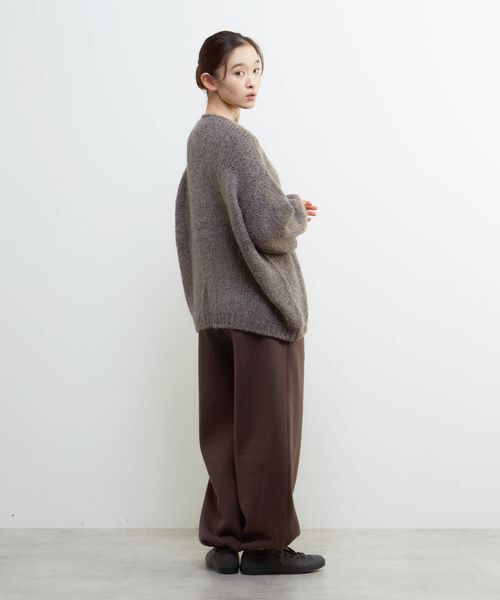 LOGEMENT DE CLAIRE / ロジュモンドクレール カーディガン・ボレロ | 《別注》【TRICOTS JEAN MARC/トリコット・ジーン・ マルク】モヘアニットカーディガン | 詳細7