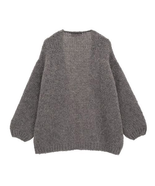 LOGEMENT DE CLAIRE / ロジュモンドクレール カーディガン・ボレロ | 《別注》【TRICOTS JEAN MARC/トリコット・ジーン・ マルク】モヘアニットカーディガン | 詳細12