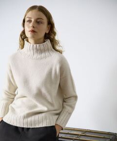 LOGEMENT DE CLAIRE / ロジュモンドクレール ニット・セーター | 《別注》【ISLAND TIDES/アイランド タイド】タートルネックニットプルオーバー