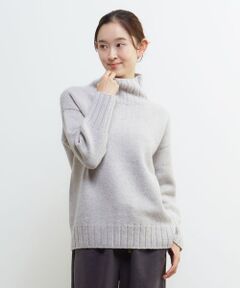 LOGEMENT DE CLAIRE / ロジュモンドクレール ニット・セーター | 《別注》【ISLAND TIDES/アイランド タイド】タートルネックニットプルオーバー