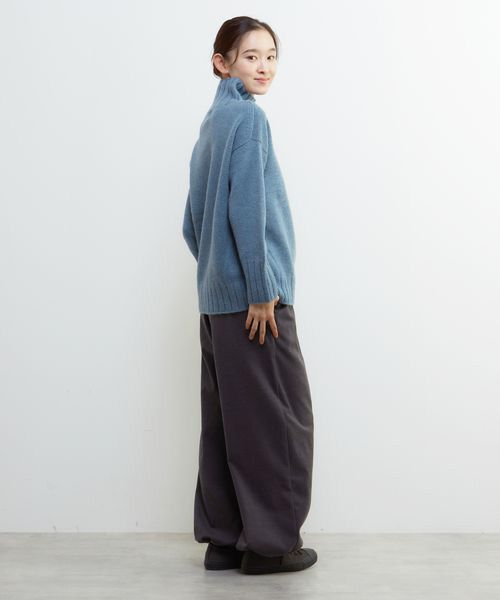 LOGEMENT DE CLAIRE / ロジュモンドクレール ニット・セーター | 《別注》【ISLAND TIDES/アイランド タイド】タートルネックニットプルオーバー | 詳細12