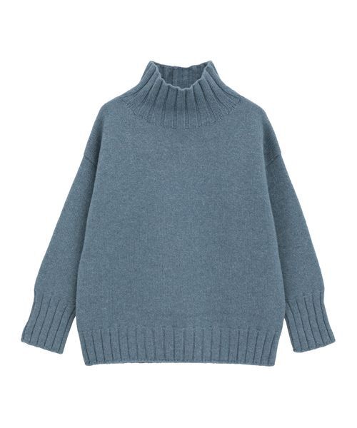 LOGEMENT DE CLAIRE / ロジュモンドクレール ニット・セーター | 《別注》【ISLAND TIDES/アイランド タイド】タートルネックニットプルオーバー | 詳細14