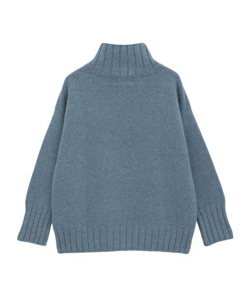 LOGEMENT DE CLAIRE / ロジュモンドクレール ニット・セーター | 《別注》【ISLAND TIDES/アイランド タイド】タートルネックニットプルオーバー | 詳細15