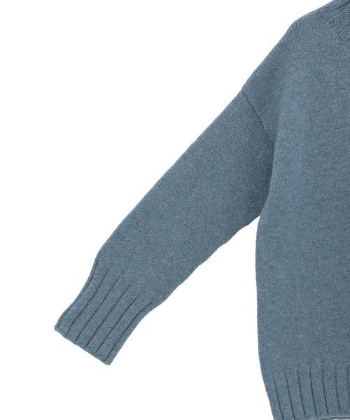 LOGEMENT DE CLAIRE / ロジュモンドクレール ニット・セーター | 《別注》【ISLAND TIDES/アイランド タイド】タートルネックニットプルオーバー | 詳細19