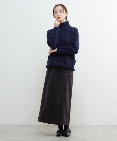 LOGEMENT DE CLAIRE / ロジュモンドクレール ニット・セーター | 《別注》【ISLAND TIDES/アイランド タイド】タートルネックニットプルオーバー | 詳細21