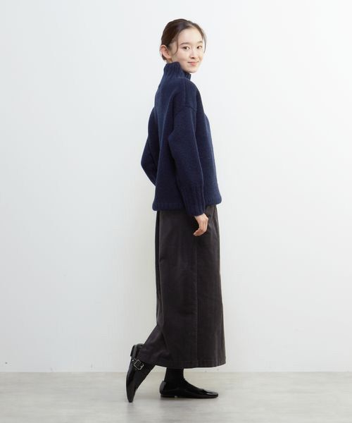 LOGEMENT DE CLAIRE / ロジュモンドクレール ニット・セーター | 《別注》【ISLAND TIDES/アイランド タイド】タートルネックニットプルオーバー | 詳細24