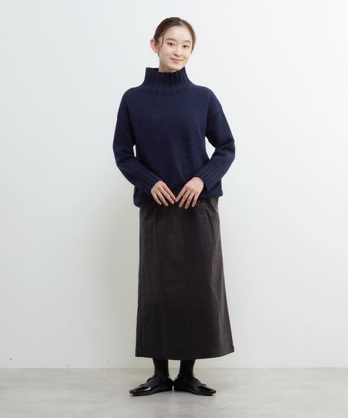 LOGEMENT DE CLAIRE / ロジュモンドクレール ニット・セーター | 《別注》【ISLAND TIDES/アイランド タイド】タートルネックニットプルオーバー | 詳細25