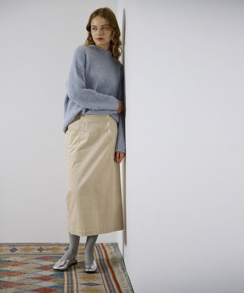 LOGEMENT DE CLAIRE / ロジュモンドクレール ニット・セーター | 《別注》【TRICOTS JEAN MARC/トリコット・ジーン・ マルク】ボトルネックニットプルオーバー | 詳細2