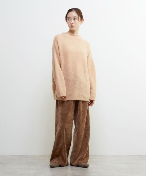 LOGEMENT DE CLAIRE / ロジュモンドクレール ニット・セーター | 《別注》【TRICOTS JEAN MARC/トリコット・ジーン・ マルク】ボトルネックニットプルオーバー | 詳細1