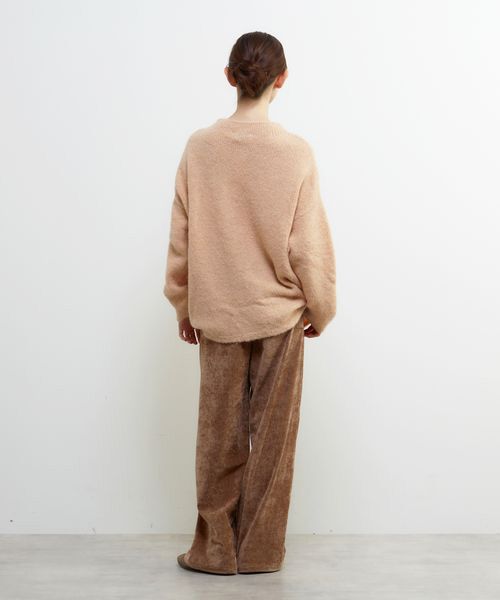 LOGEMENT DE CLAIRE / ロジュモンドクレール ニット・セーター | 《別注》【TRICOTS JEAN MARC/トリコット・ジーン・ マルク】ボトルネックニットプルオーバー | 詳細3