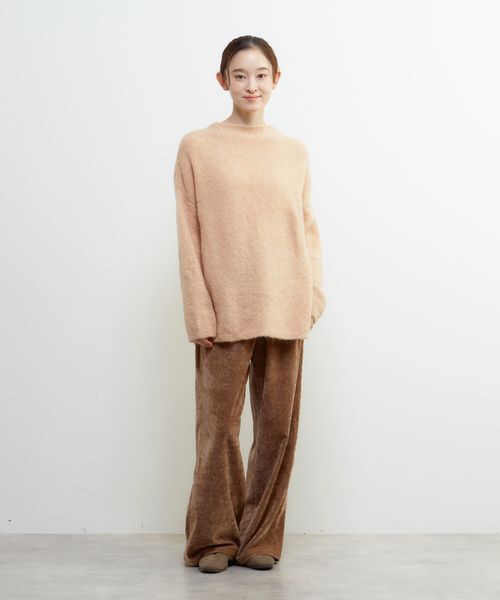 LOGEMENT DE CLAIRE / ロジュモンドクレール ニット・セーター | 《別注》【TRICOTS JEAN MARC/トリコット・ジーン・ マルク】ボトルネックニットプルオーバー | 詳細5