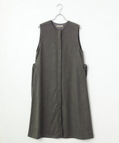 LOGEMENT DE CLAIRE / ロジュモンドクレール ロング・マキシ丈ワンピース | クルーネックスリーブレスワンピース