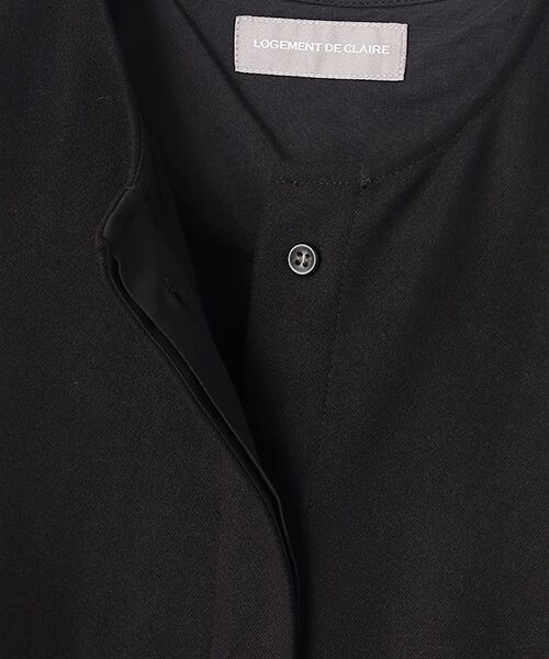 LOGEMENT DE CLAIRE / ロジュモンドクレール ロング・マキシ丈ワンピース | クルーネックスリーブレスワンピース | 詳細2