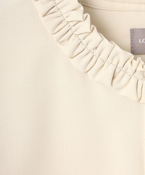 LOGEMENT DE CLAIRE / ロジュモンドクレール シャツ・ブラウス | イレギュラーヘムフリルブラウス | 詳細1