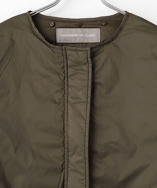 LOGEMENT DE CLAIRE / ロジュモンドクレール ダウンジャケット・ベスト | ナイロンフードコート | 詳細8