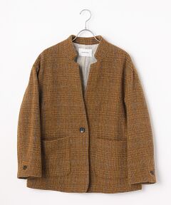 LOGEMENT DE CLAIRE / ロジュモンドクレール その他アウター | 【LOURMARIN】ツィードジャケット