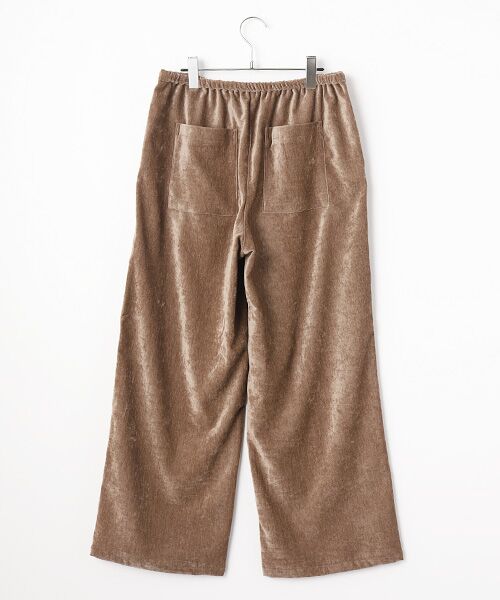 LOGEMENT DE CLAIRE / ロジュモンドクレール その他パンツ | イージーストレートパンツ | 詳細2