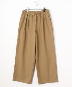 LOGEMENT DE CLAIRE / ロジュモンドクレール その他パンツ | 【LOURMARIN】タックイージーワイドパンツ