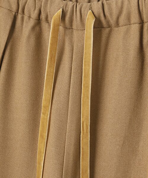 LOGEMENT DE CLAIRE / ロジュモンドクレール その他パンツ | 【LOURMARIN】タックイージーワイドパンツ | 詳細1