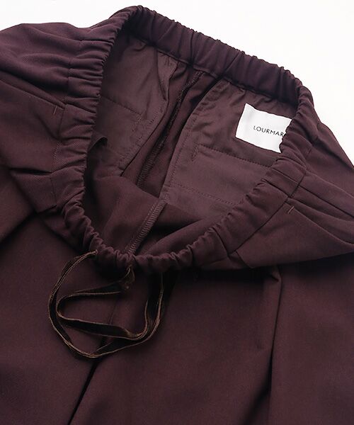 LOGEMENT DE CLAIRE / ロジュモンドクレール その他パンツ | 【LOURMARIN】タックイージーワイドパンツ | 詳細6